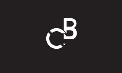 CB, BC, C, B Abstract Letters Logo Monogram