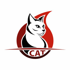 Cat logo vector (3)