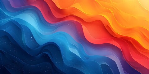 Fluid and Vibrant Abstract Gradient Backgrounds for Professional Video Conferencing Designs