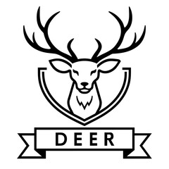 Deer Logo vector (10)