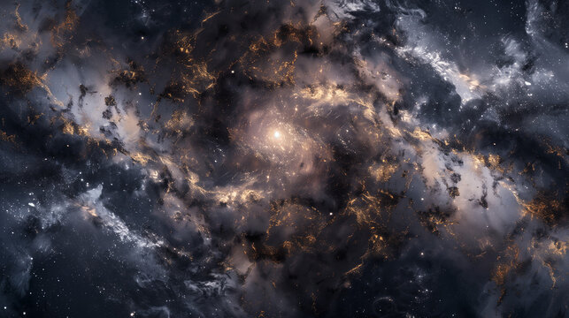Deep space universe galaxy milky way night sky filled with stars.