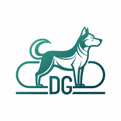 Fototapeta premium Dog logo vector (36)