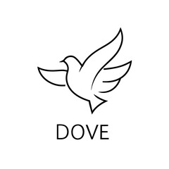 Dove Bird Logo vector (12)
