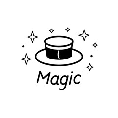 Magic Hat logo vector art ilustration (7)