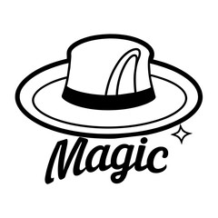 Magic Hat logo vector art ilustration (24)