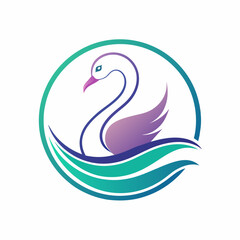 Swan logo vector (3)