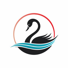 Swan logo vector (4)