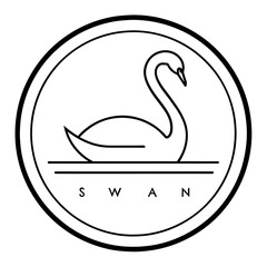 Swan logo vector (6)