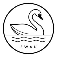 Swan logo vector (10)