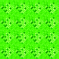 Circle pattern background design - abstract green vector graphic from circles