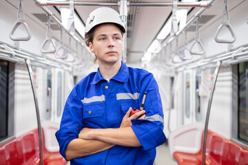 Portrait of a maintenance engineer