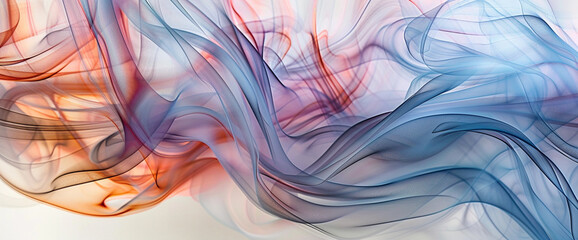 Translucent smoke billows gracefully, creating an otherworldly canvas of abstract beauty.