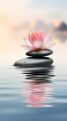 Tranquil spa background