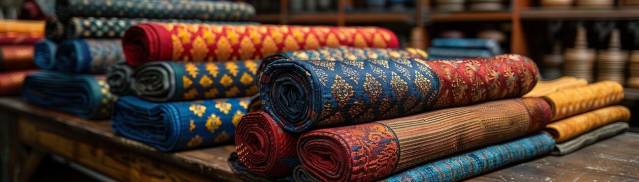 A Bangladeshi Sharee, with its handloom fabrics and traditional motifs, showcasing the artistic legacy of the region