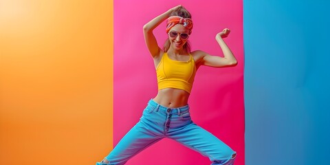 Energetic Fitness Dance Routine Inspired by Pop Music Videos for an Upbeat Workout Experience