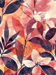 Vibrant Spring Floral Background with Blooming Flowers Generative AI