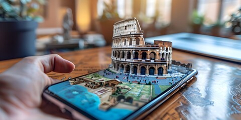 Immersive Virtual Tour of the Iconic Colosseum in Rome Italy Blending History and Modern Technology for Unforgettable Experiences