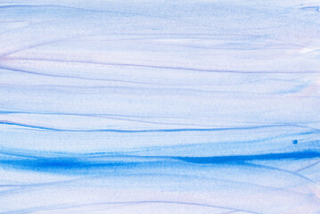 blue painted watercolor background texture - 799111767