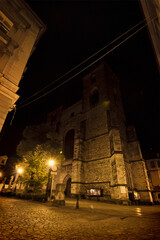 Church of the Assumption of the Blessed Virgin Mary in Klodzko Night Town