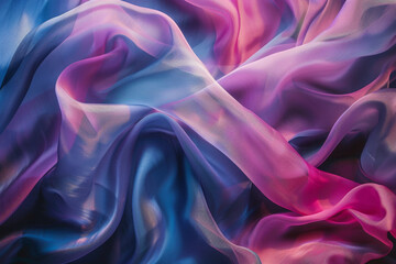 Obraz premium Flowing fabric pattern