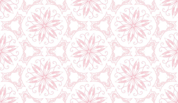 texture overly sseamless pattern soft pink floral