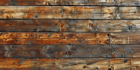 Close Up View of a Grunge Wooden Wall