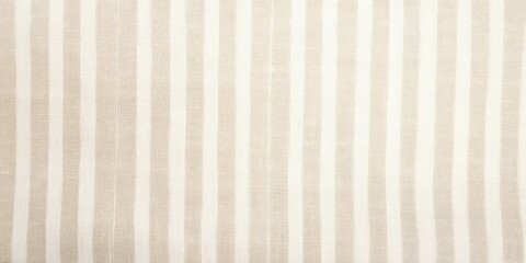 Beige white striped natural cotton linen textile texture background blank empty pattern with copy space for product design or text copyspace mock-up 