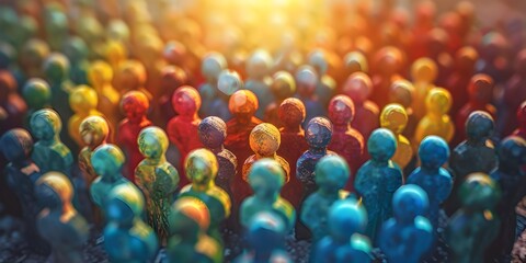 Diverse and Inclusive Community Representing Diversity and Inclusion in Education and Workforce