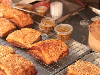 Crispy Pork Thai street food