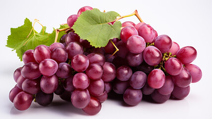 A bunch of juicy red grapes, a burst of flavor in every bite