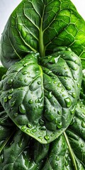 Fototapeta premium Background Photo of Fresh, Wet, and Organic Vegetables
