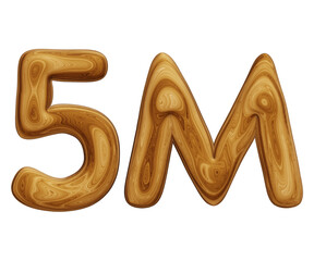 Wooden 5m for followers and subscribers celebration