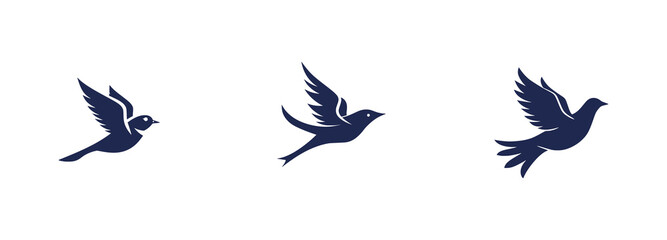 Fototapeta premium Minimal designs isolated on white background. Vector illustration. AI generated.