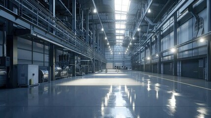 Obraz premium Large Manufacturing Plant