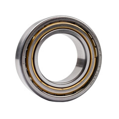 Stainless ball bearing with lithium grease for automotive and industrial machinery lubrication on Isolated transparent background png. generated with AI