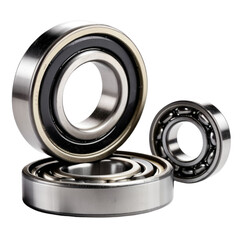 Stainless ball bearing with lithium grease for automotive and industrial machinery lubrication on Isolated transparent background png. generated with AI