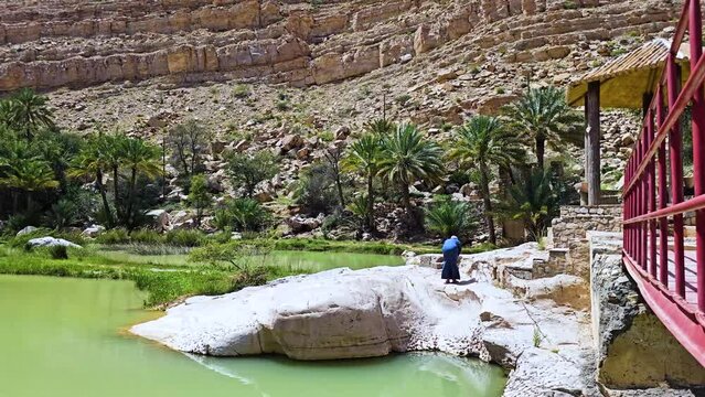 Wadi Bani Khalid in  Northern Governorate, Oman