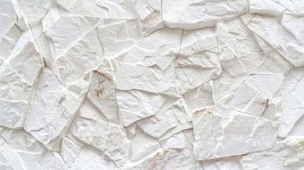 Texture of a white stone for wallpaper background or cover