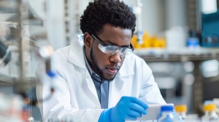 A Scientist Focused on Research