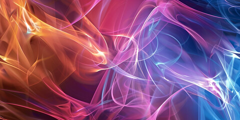 Abstract 3D digital wave flow wallpaper style pastel colors with violet purple pink abstract blurred background Gradient colors wallpaper
