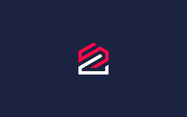 letter sc with house logo icon design vector design template inspiration - obrazy, fototapety, plakaty