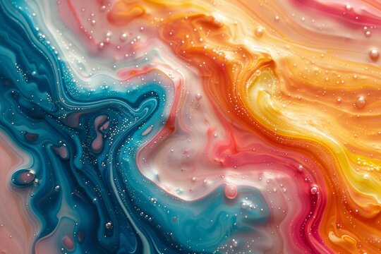 abstract background in colors and patterns summer