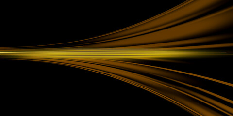 abstract gold wave background design