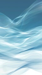 Elegant Light Blue White Gradient Backdrop, Providing a Modern and Stylish Background for Contemporary Artistic Designs with Seamless Transition