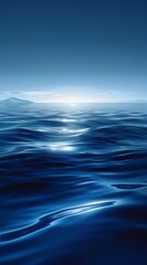 Obraz premium Stylish Low Saturation Warm Blue Gradient Backdrop, Ideal for Contemporary Artistic Concepts and Trendy Background Designs with Subtle Texture