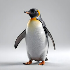 Fototapeta premium 3d penguin on the beach
