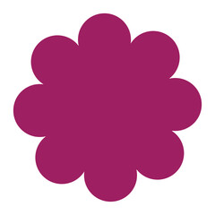 Collection of Scallop black line and silhouette frame. Sale tags in different shapes square, circle and oval. Vector illustration set