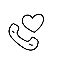 Communication Outline vector