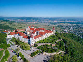 Göttweig Abbey over the danube valley