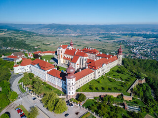 Göttweig Abbey over the danube valley